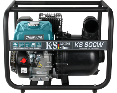 Мотопомпа бензиновая Konner & Sohnen KS-80-CW для химической жидкости MP-KS-80-CW фото