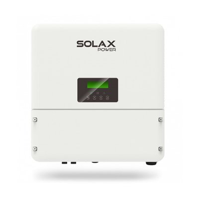 Комплект: Інвертор гібридний Solax X1-Hybryd-6.0M/D + Літієвий акумулятор Master Pack T-Bat H5.8 + Керуючий модуль X1 Mate Boxe + Блок X1-EPS Box + Лічильник Power Meter DDSU + Пристрій для моніторингу інверторів Wi-Fi stick X1-Hybryd-6.0M/D+Pack фото