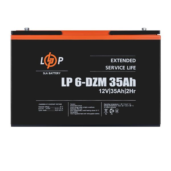 Traction lead-acid AGM battery LP 6-DZM-35 Ah 9335 photo