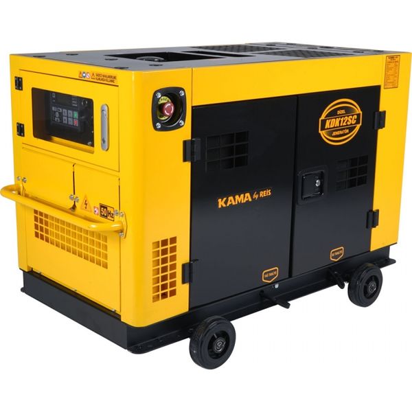 Diesel generator KAMA KDK-12-SC (nom 8.80 kW, max 12 kVA) KDK-12-SC photo