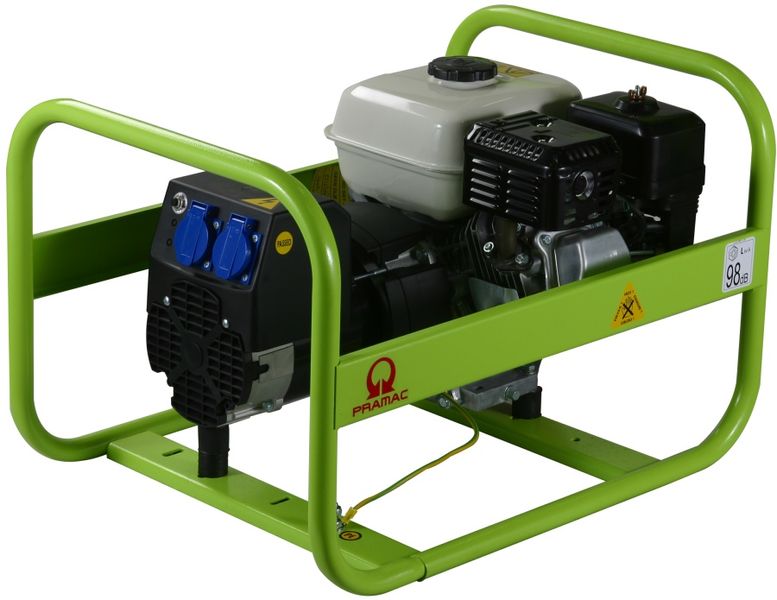 Бензиновый генератор Pramac E4000 (ном 2,6 КВт) E-4000 фото