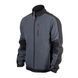 Куртка SOFTSHELL, темна сіро-чорна, тришарова, тканина стрейч 300GSM 100D, з водо- і вітрозахистом, XXXL INTERTOOL SP-3136 SP-3136 фото 1