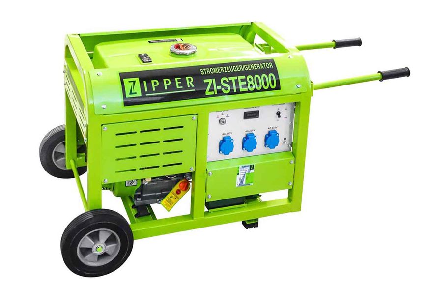 Генератор бензиновий Zipper ZI-STE-8000 (ном 7,50 КВт, макс 10 кВА) ZI-STE-8000 фото