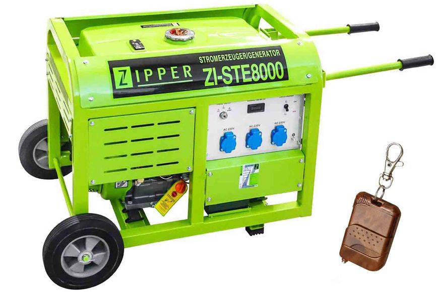 Gasoline generator Zipper ZI-STE-8000 (nom 7.50 kW, max 10 kVA) ZI-STE-8000 photo