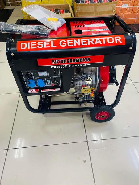 Diesel generator Royal Champion 6600E (nom 4 kW, max 6.25 kVA) GD-RC-6600E-528 photo