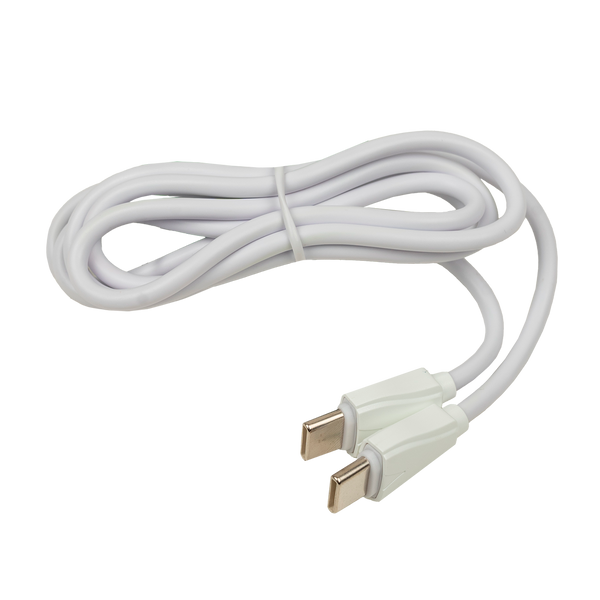 Зарядка для телефону LP 45W (Type-C+USB) QC + кабель (Type-C to Type-C) 45WCH lp_30321 фото