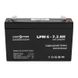 Battery lead acid LogicPower AK-LP3859 6V7,2Ah (7,2 А*h) AK-LP3859 фото 2