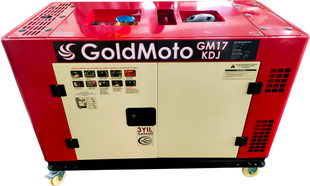 Генератор дизельный GoldMoto GM17KTDJ (ном 12,5 КВт, макс 17 кВА) GM-17-KTDJ фото