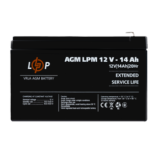 Аккумулятор AGM LPM 12V - 14 Ah lp_4161 фото
