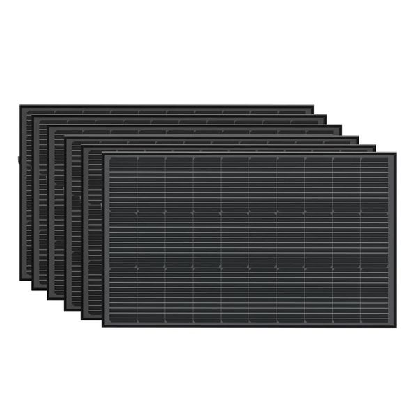 Set of solar panels EcoFlow 6*100 Solar Panel PS-EF-6-100 photo