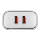 Зарядка для телефону LP 35W (Type-C + Type-C) PD + кабель (Type C to Lightning) 35WCH lp_30322 фото 3