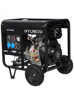 Diesel generator Hyundai DHY-6000-LE (nom 5 kW, max 6.9 kVA) DHY-6000-LE photo