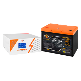 Комплект резервного питания LogicPower B1500 White + литиевая (LiFePO4) батарея 1280Wh lp_36812 фото
