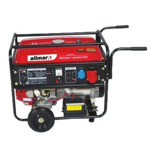Генератор бензиновый Alimar ALM-BX-7500-TE (ном 6 КВт, макс 8 кВА) без коробки ALM-BX-7500-TE фото