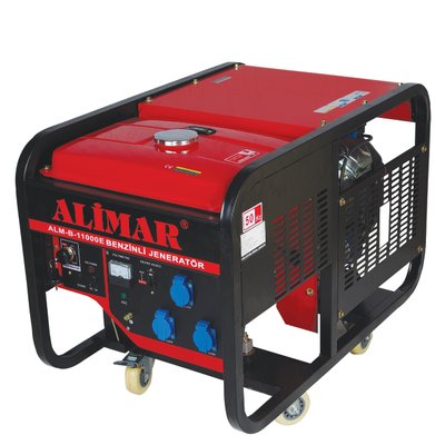 Генератор бензиновий Alimar ALM-B-11000-ME (ном 8 КВт, макс 11 кВА) ALM-B-11000-ME фото