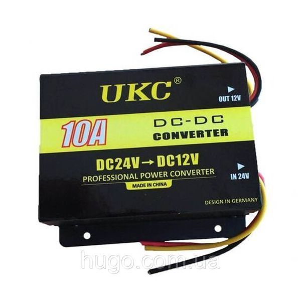 Перетворювач напруги DC/DC 24v-12v 10A / Автоінвертор / Автомобільний інвертор 234562443 фото