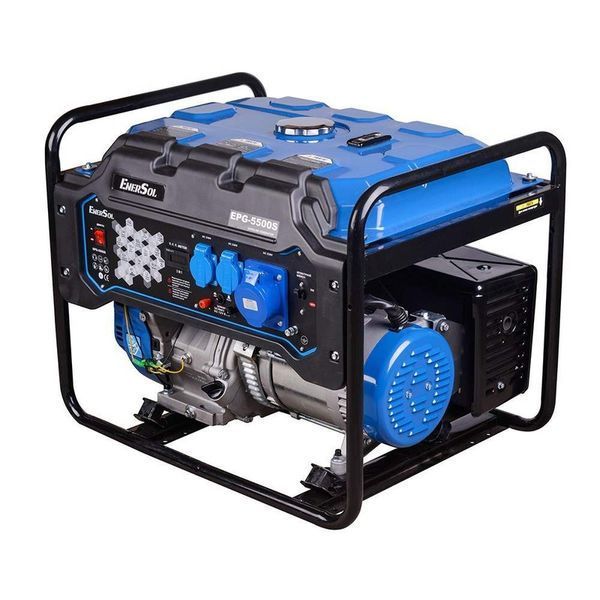 Генератор бензиновий EnerSol EPG-5500S (ном 5 КВт, макс 6,6 кВА) EPG-5500-S фото