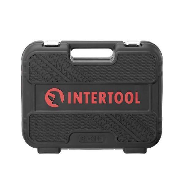 Набор инструментов 111 ед., STORM, 1/2", 1/4", Сr-V INTERTOOL ET-8111 ET-8111 фото