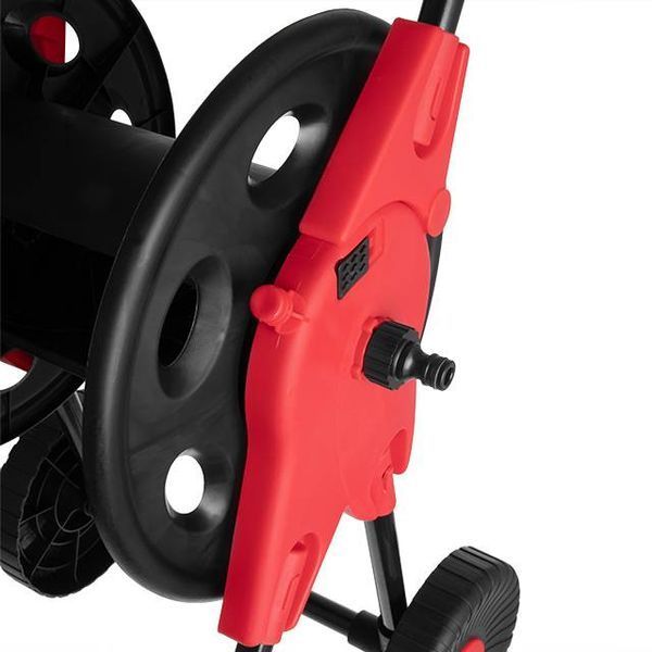 Катушка на колесах для шланга 1/2", 45 м, PP, steel, ABS INTERTOOL GE-3003 GE-3003 фото