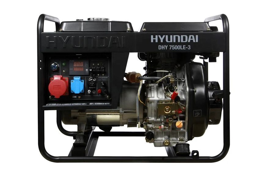 Diesel generator Hyundai DHY7500LE-3 GD-D-DHY-7500-3 photo