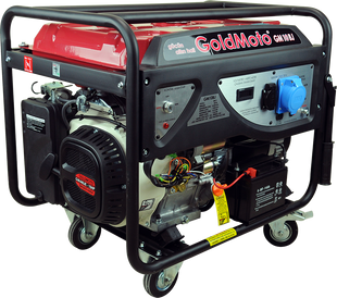 Генератор бензиновый GoldMoto GM10BJ (ном 7,2 КВт, макс 10 кВА) GM-10-BJ фото