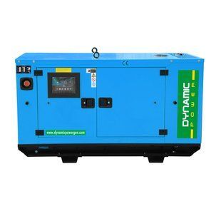 Генератор дизельный Dynamic Power DPG-35-TR (ном 25 КВт, макс 35 кВА) DPG-35-TR фото