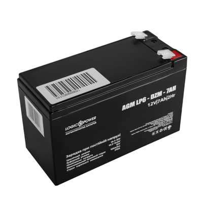 Battery lead acid LogicPower AK-LP16152 12V7Ah (7 А*h) AK-LP16152 photo