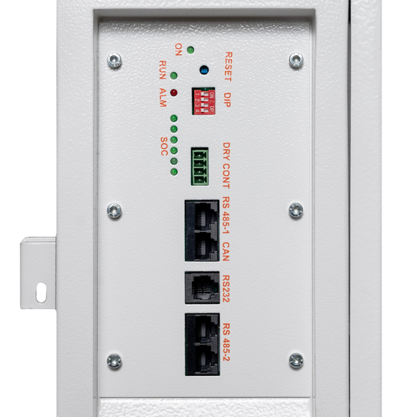 Акумулятор LP LiFePO4 51,2V - 100 Ah (5120Wh) (BMS 100A/50А) метал LCD Smart RS485/CAN JK настінний lp_37733 фото