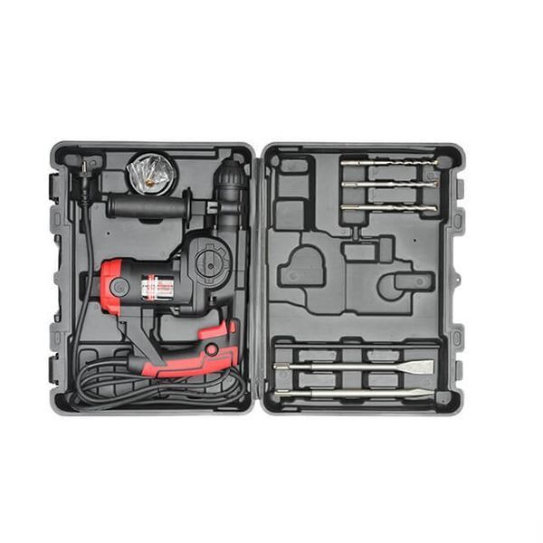 Перфоратор 900 Вт, 3,5 Дж, 0-930 об/хв, 0-5100 уд/хв INTERTOOL WT-0160 WT-0160 фото
