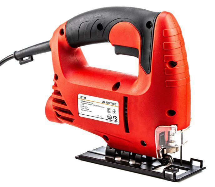 Лобзик GTM JS100/710E, 710Вт, 800-3000ход/хв, Quick Fix 2561 фото