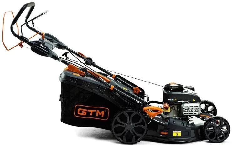 Газонокосарка бензинова GTM LM48-SP-V самохідна з регулюванням швидкості 83278 фото