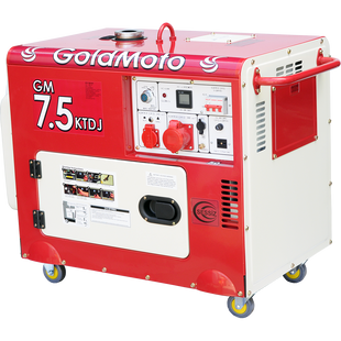Генератор дизельный GoldMoto GM7.5KTDJ (ном 5 КВт, макс 7 кВА) GM-75-KTDJ фото
