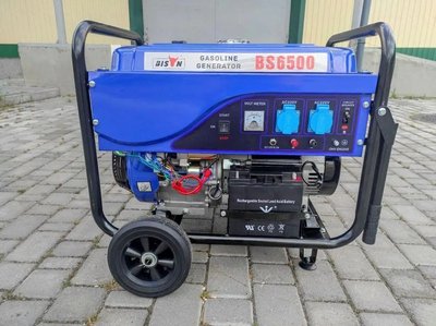 Gasoline generator BISON BS7500E 6000/6500 W GB-BIS-7500 photo