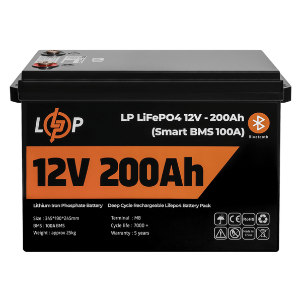Battery LiFePO4 LogicPower AK-LP20198 12V200Ah (200 А*h) AK-LP20198 photo