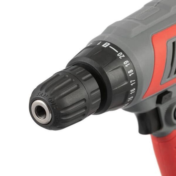 Дриль-шурупокрут електричний 320 Вт, 10 Нм, 220 В, 0-750 об/хв., 0.8-10 мм INTERTOOL DT-0103 DT-0103 фото
