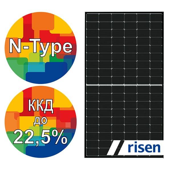 Сонячна панель Risen RSM108-9-430N, 430 Вт SP-RSM108-9-430N фото