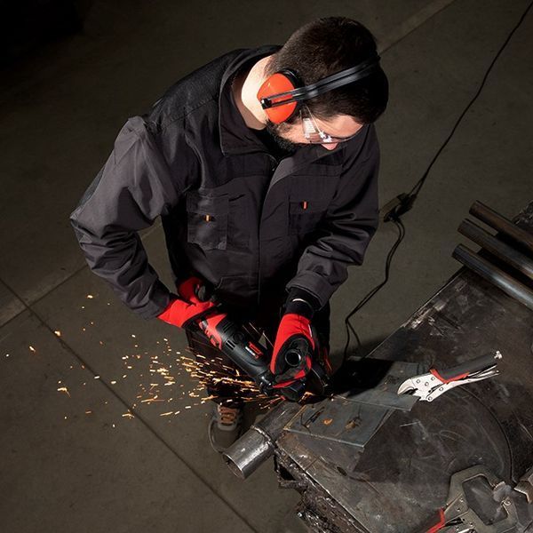 Шлифмашина угловая 1200 Вт, 125 мм, 5000-12000 об/мин, поворотная рукоятка INTERTOOL WT-0225 WT-0225 фото