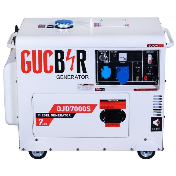 Diesel generator Gucbir GJD-7000-S (nom 5 kW, max 6.87 kVA) GJD-7000-S photo