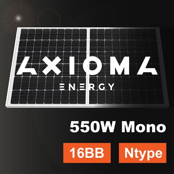 Solar panel Axioma Energy AXM144-16-182-550N, 550 W SP-AXM144-16-182-550N photo