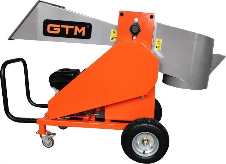 Подрібнювач гілок бензиновий GTM LC80R, діаметр гілок до 80мм 82920 фото