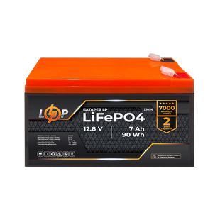 Акумулятор LP LiFePO4 12,8V - 7Ah (90Wh) lp_23854 фото