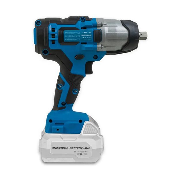 Cordless impact wrench KRAISSMANN 301 ASS 20UL nut driver professional for car service cordless wrench for tire fitting cordless wrench with 20UL 2000 battery and charger 2.4 AL 20UL + set of hexagons as a gift GV-KRN-301-ASS-20UL-20UL2000-24AL20UL photo