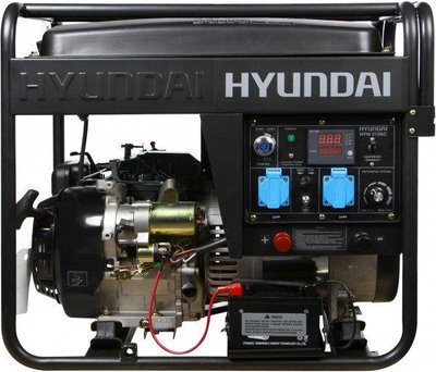 Генератор бензиновый зварювальний Hyundai HYW-210-AC (ном 0 КВт, макс 0 кВА) HYW-210-AC фото