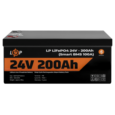 Акумулятор LiFePO4 LogicPower AK-LP20201 24V200Ah (200 А*г) AK-LP20201 фото