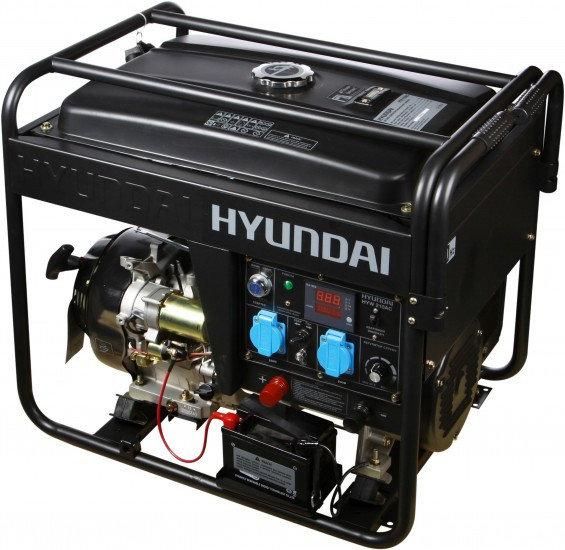 Генератор бензиновый сварочный Hyundai HYW-210-AC (макс 3 (ном 0 КВт, макс 0 кВА) HYW-210-AC фото