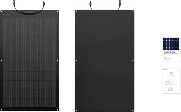 Solar panel EcoFlow 100W Solar Panel flexible PS-EF-100 photo