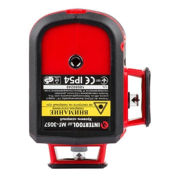Уровень лазерный 360&deg;, 3 лазерные головки INTERTOOL MT-3057 MT-3057 фото