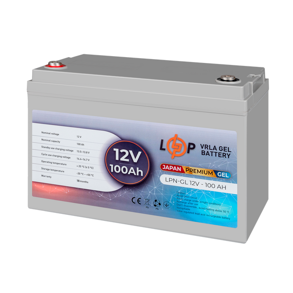 Аккумулятор гелевый LPN-GL 12V - 100 Ah lp_13719 фото