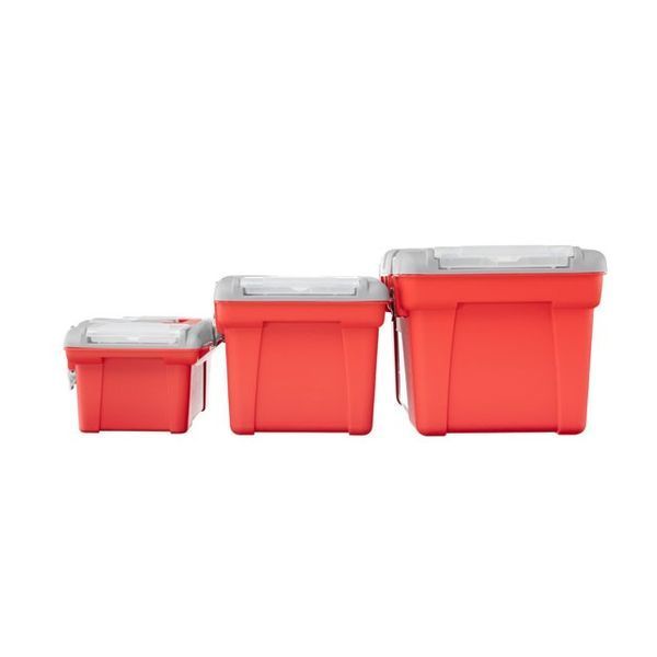 Комплект ящиков для инструмента с металлическими замками 3 ед. INTERTOOL BX-0503 BX-0503 фото