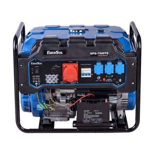 Генератор бензиновый EnerSol EPG-7500TE (ном 7 кВт, макс 9,4 кВА) EPG-7500-ТЕ фото